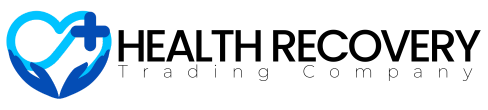 Health Recovery Trading Company Logo - Horizontal Black
